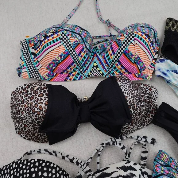 Victoria Secret Jessica Simpson And More Bikini‎ Bundle Swimmer Beach - Picture 5 of 16